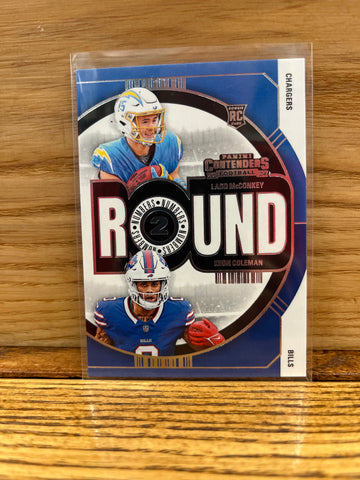 Ladd McConkey(2024) Panini Contenders #9