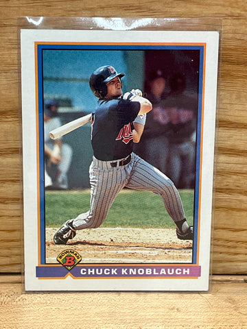 Chuck Knoblauch(1991)Bowman #330