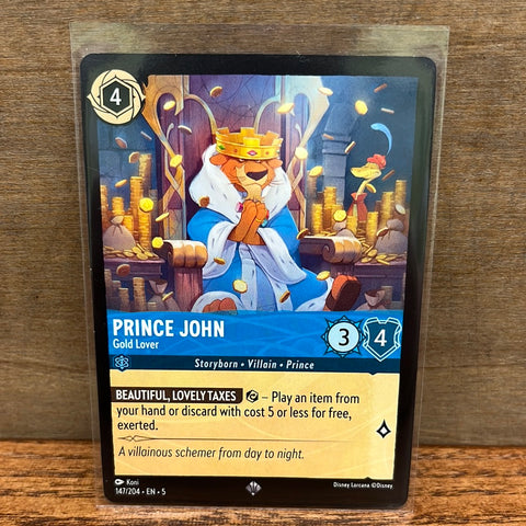 Prince John: Gold Lover
