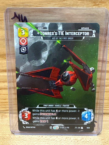 Vonreg's TIE Interceptor: Ace of the First Order(Prestige)
