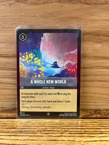 A Whole New World