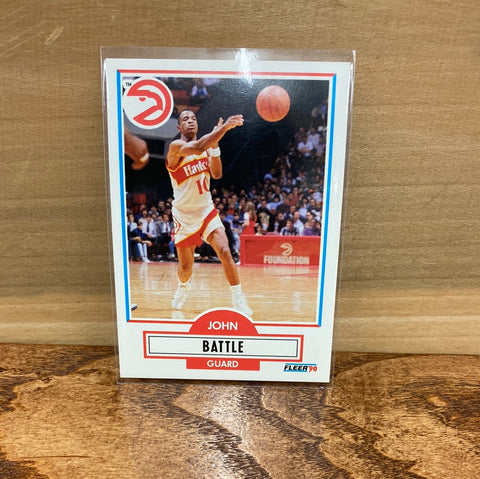 John Battle(1990) Fleer #1