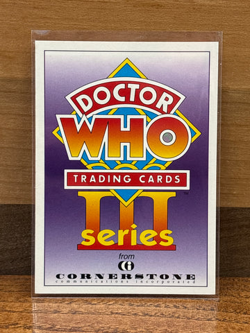 Doctor Who Series III Trading Cards Cover Card