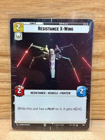 Resistance X-Wing(Hyperspace)(Foil)