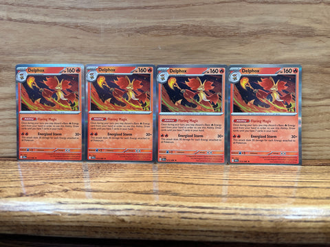 Delphox(Set of 4)(Holo Rare)