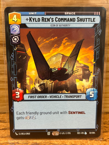 Kylo Ren's Command Shuttle: Icon of Authority