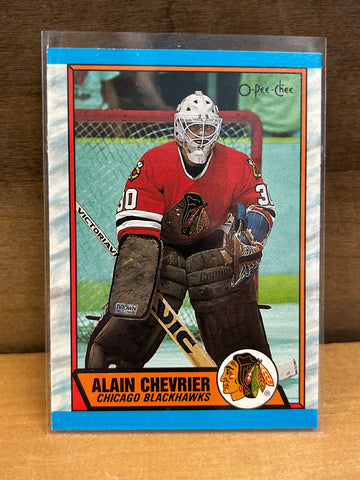 Alain Chevrier(1989) O-Pee-Chee #132