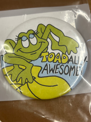 Toadally Awesome Button
