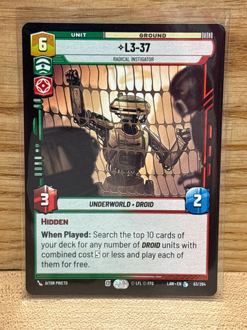 L3-37: Radical Instigator