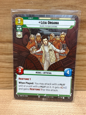Leia Organa: Pilots to Your Stations(Hyperspace)