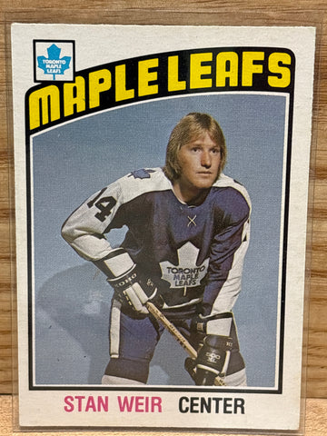 Stan Weir(1976) O Pee Chee #270