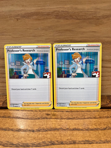 Professor's Research(Holo)(Promo){Set of 2}