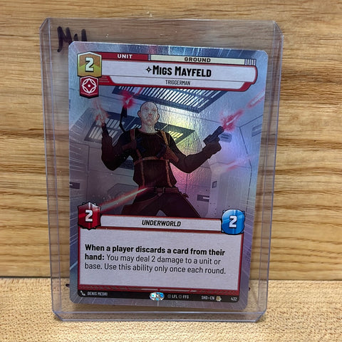 Migs Mayfeld: Triggerman(Hyperspace)(Foil)