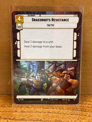 Grassroots Resistance(Hyperspace)(Foil)
