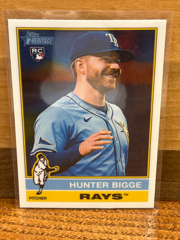 Hunter Bigge(2025) Topps Heritage #256 Foil