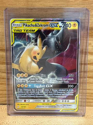 Pikachu & Zekrom GX