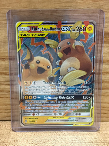 Raichu & Alolan Raichu GX
