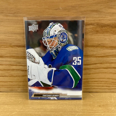 Thatcher Demko(2022/23) Upper Deck S1 #174