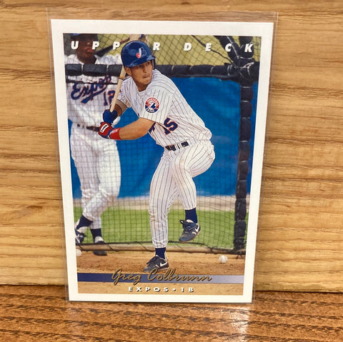 Greg Colbrunn(1993) Upper Deck #342