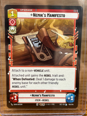 Nemik's Manifesto