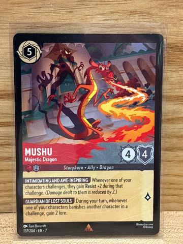 Mushu: Majestic Dragon