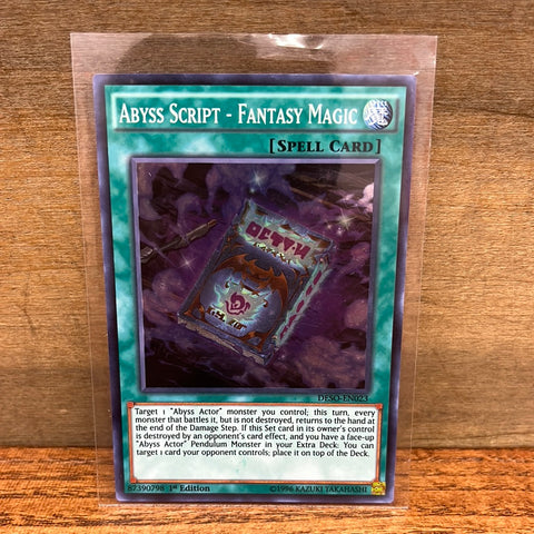 Abyss Script - Fantasy Magic(Holo) 1st Edition