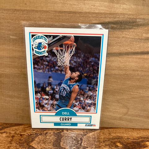 Dell Curry(1990) Fleer #18