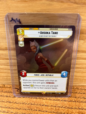 Ahsoka Tano: Always Ready For Trouble(Hyperspace)(Foil)