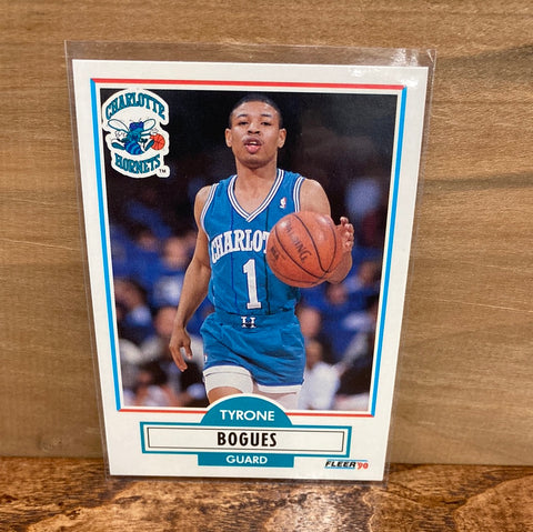 Tyrone Bogues(1990) Fleer #16