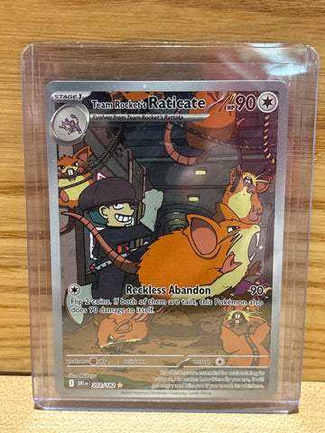 Team Rocket's Raticate(Illustration Rare)