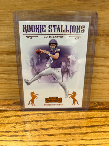 JJ McCarthy(2024) Panini Contenders #9 Bronze