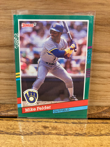 Mike Felder(1991) Donruss #535