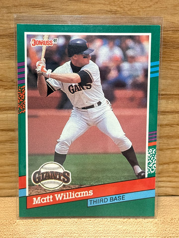 Matt Williams(1990) Donruss #685