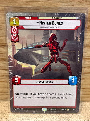 Mister Bones: I Performed Violence(Hyperspace)