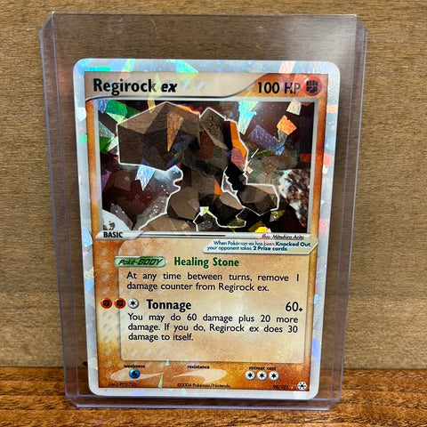 Regirock ex(Cracked Ice)