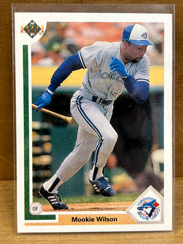 Mookie Wilson(1991)Upper Deck #512