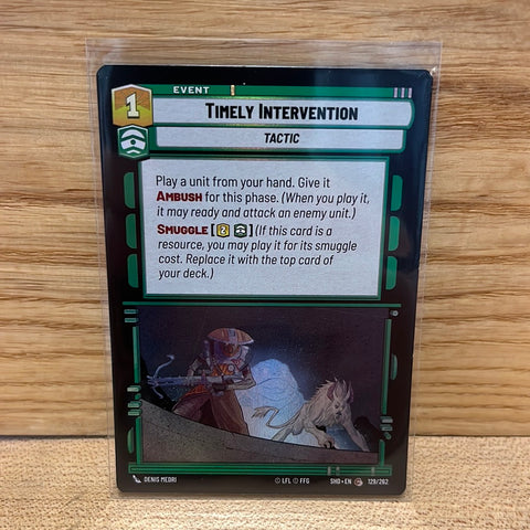 Timely Intervention(Foil)