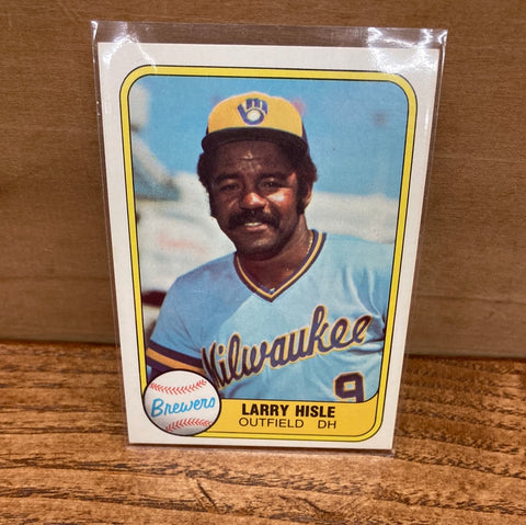 Larry Hisle(1981) Fleer #509