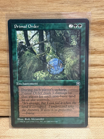 Primal Order