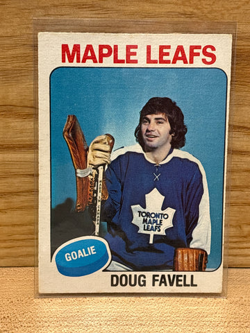 Doug Favell(1975) OPeeChee #381