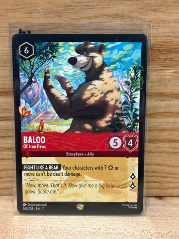 Baloo: Ol Iron Paws