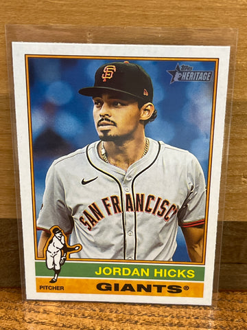 Jordan Hicks(2025) Topps Heritage #100