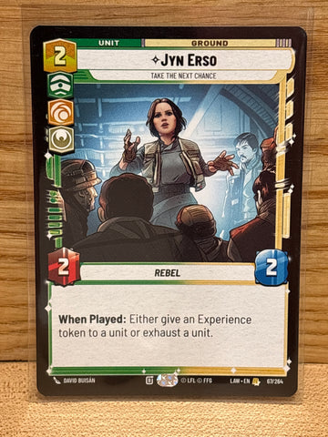 Jyn Erso: Take the Next Chance