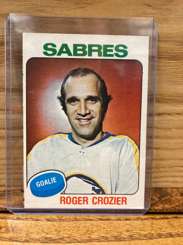 Roger Crozier(1975) OPeeChee #350