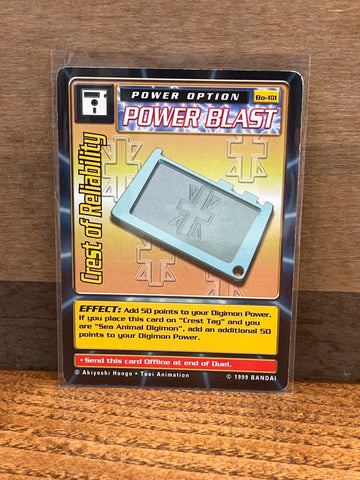 Crest of Reliability(Power Blast)