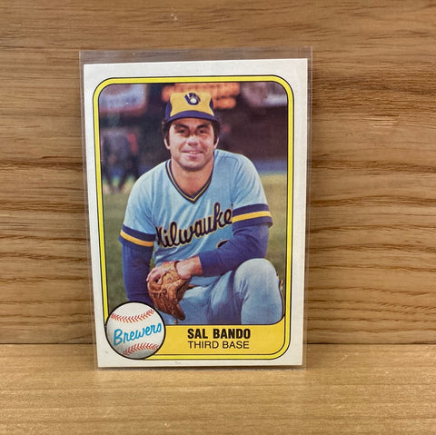 Sal Bando(1981) Fleer #510
