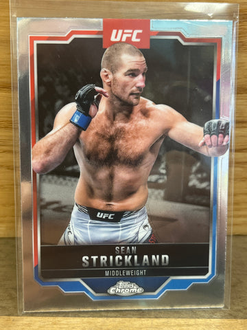 Sean Strickland(2025) Topps Chrome #74