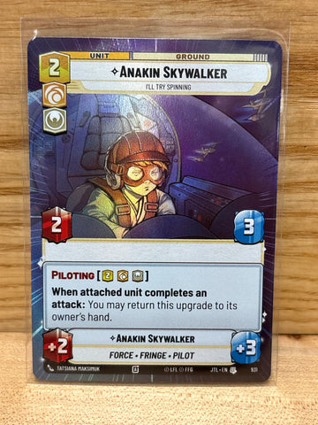 Anakin Skywalker: I'll Try Spinning(Hyperspace)(Foil)