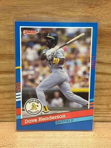 Dave Henderson(1991) Donruss #326