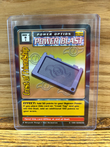 Crest of Friendship(Power Blast)
